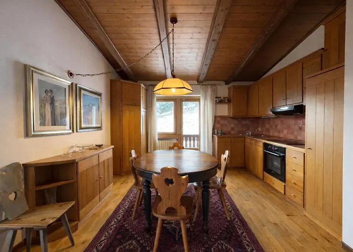 Val Di Sopra - Panoramic Attic Daire Cortina dʼAmpezzo